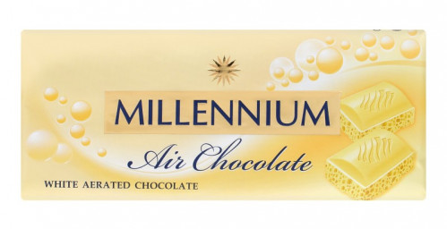 Белый пористый шоколад Миллениум 90г