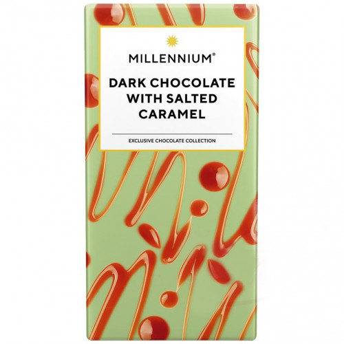 Тёмный шоколад With Salted Caramel 100g Millennium