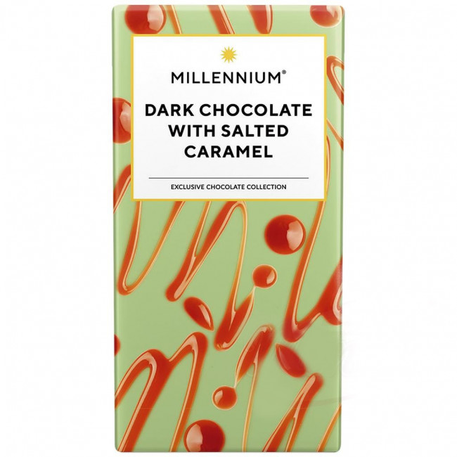 detail Тёмный шоколад With Salted Caramel 100g Millennium