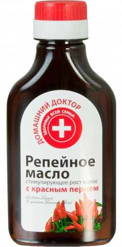 Репейное масло с перцем Д.Д. 100мл