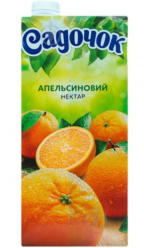  Апельсиновый сок 0,95Л Садочок 