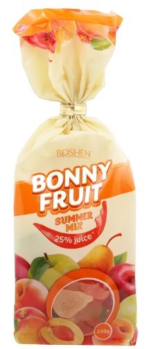 detail Желе Bonny-Fruit Летний микс 200г Roshen