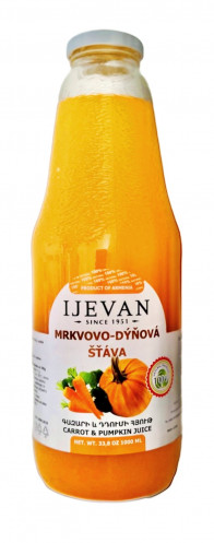 Морковно-тыквенный сок 1л Ijevan