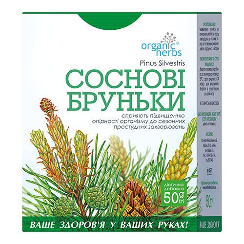 Травяной чай Шишки 50 г Original Herbs