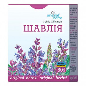 Чай травяной Шалфей 50г Original Herbs