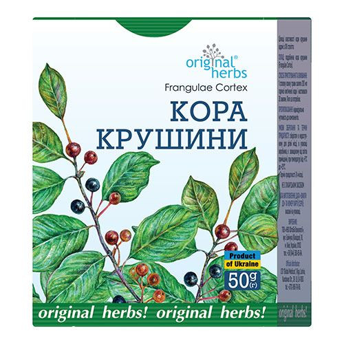 Травяной чай Кора Крушини 50г Original Herbs
