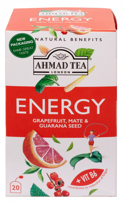 detail Чай травяной ENERGY 20*1,5 30г Ahmad Tea