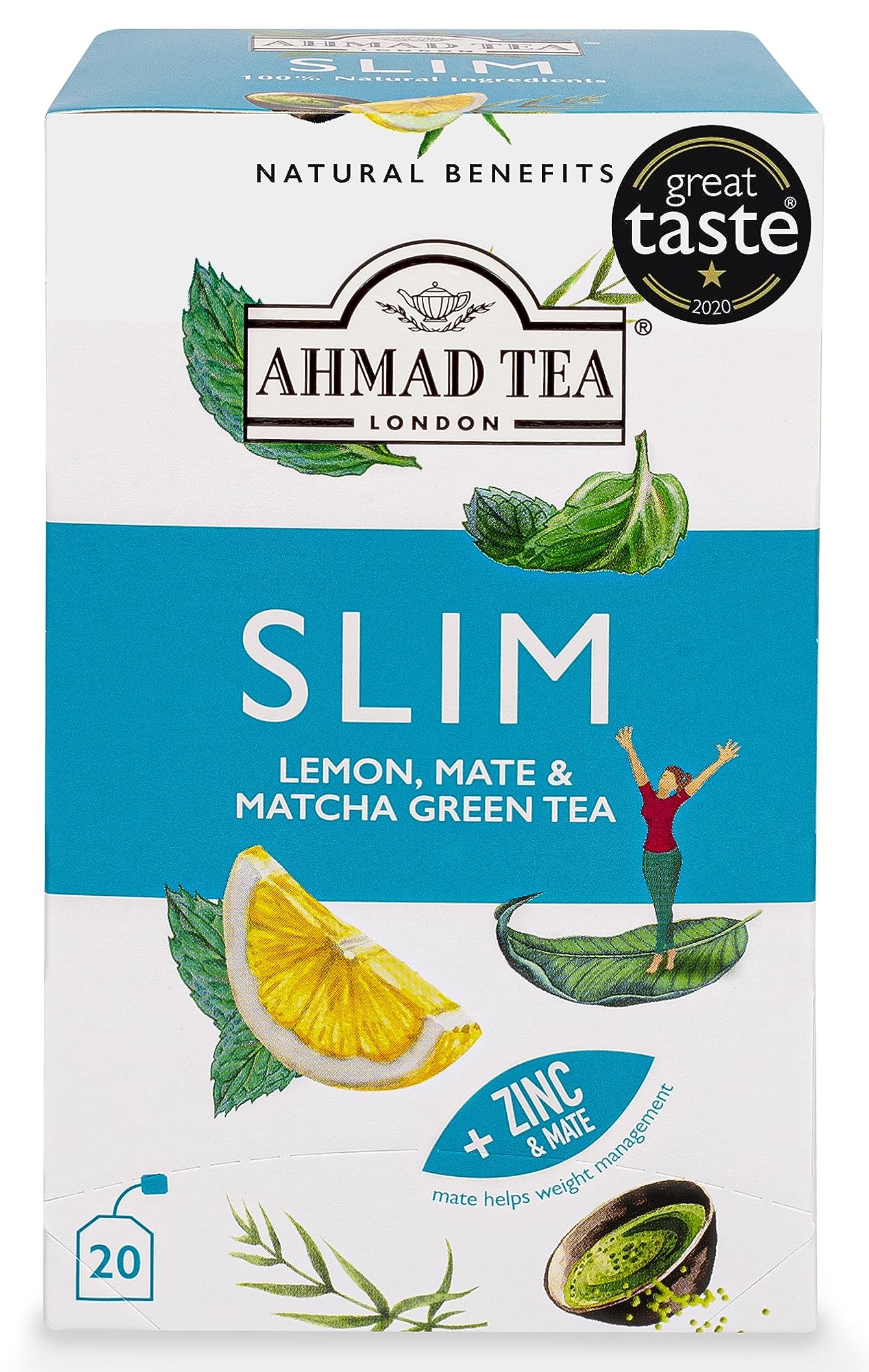Чай травяной SLIM 30г 20*1,5 Ahmad Tea