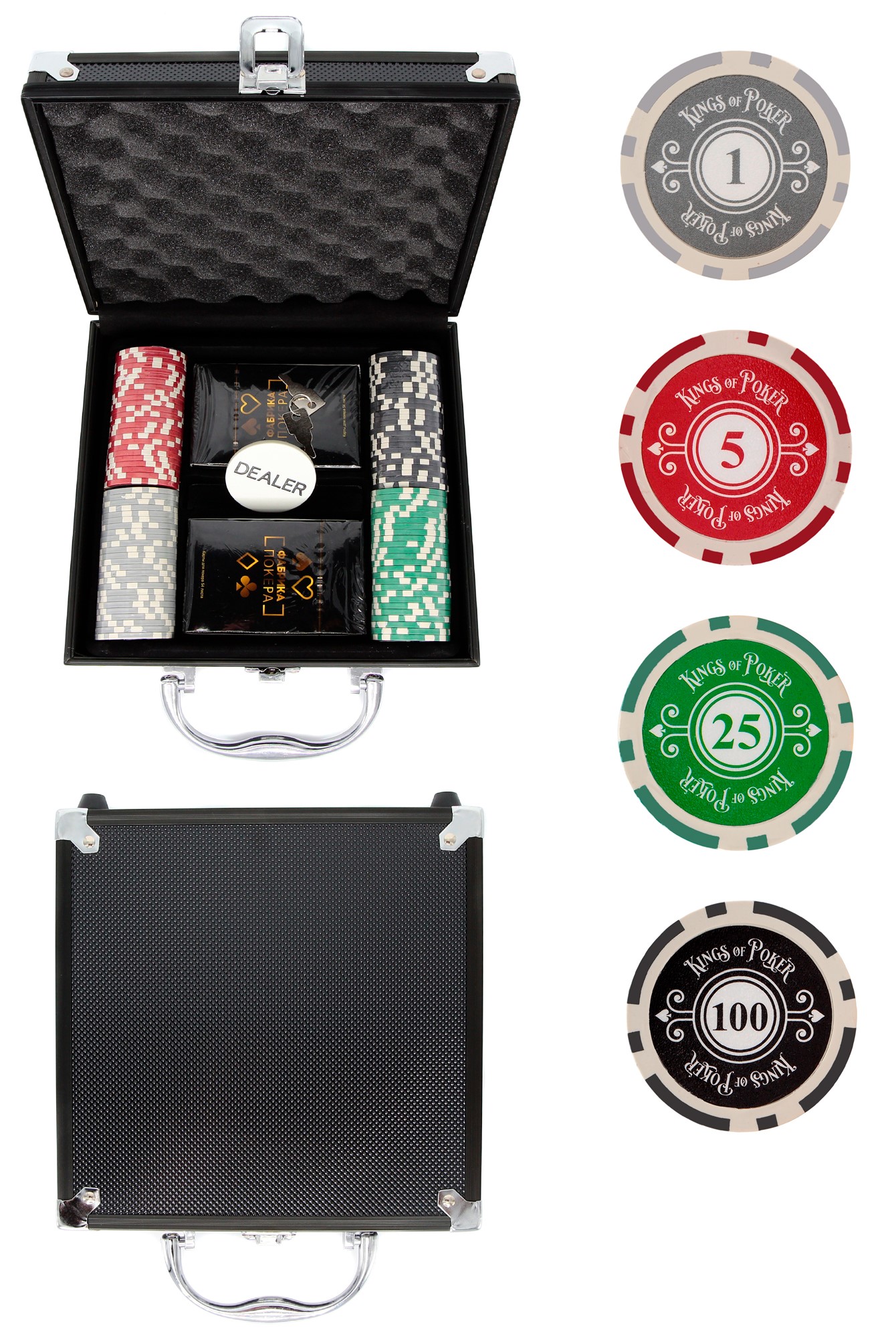 Настольная игра «Покер. 100 фишек» (с 14 лет)