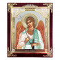 предварительный просмотр Икона в бархате 15х18см Ангел Хранитель