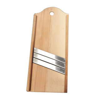 detail Krúhač kapusty drevený 3 nože