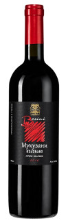 detail Suché červené víno Mukuzani 0,75L Besini