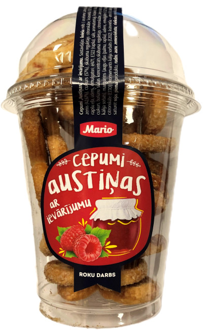 detail Sušienky Ušky s džemom 100g Mario