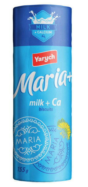 detail Sušenky Maria s mlékem a vápníkem 155g Yarych