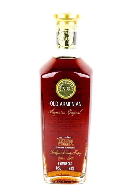 detail Brandy Old Armenian 8 rokov 0,5L 40% PROSHYAN                                        