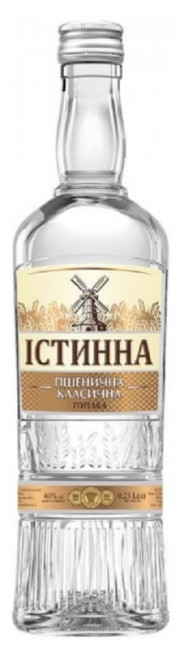 detail Vodka pšeničná 0,7L 40% ISTINA