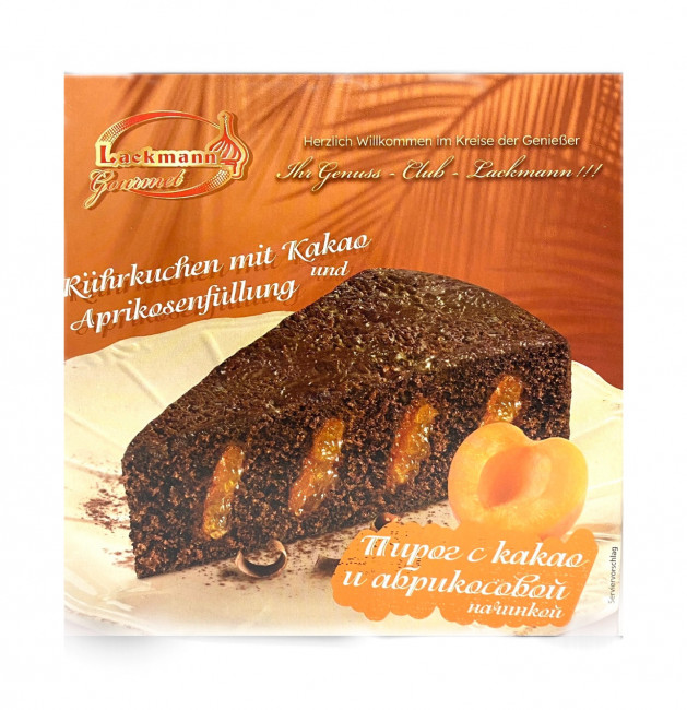 detail Čokoládový koláč s marhuľou. náplňou 450g Choco Italy