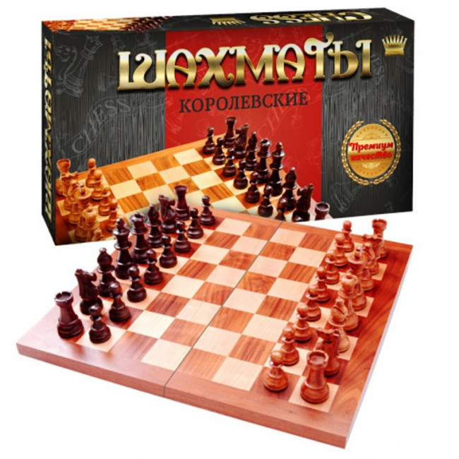 detail Šachová stolná hra 44*44*4,5cm