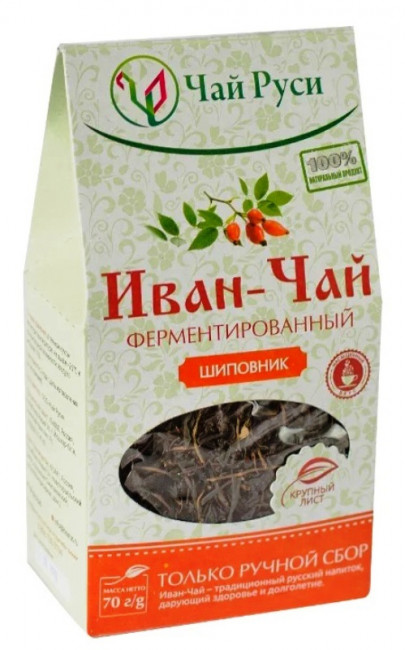 detail Ľubovníkový čaj so šípkou 70g Čaj Rusi