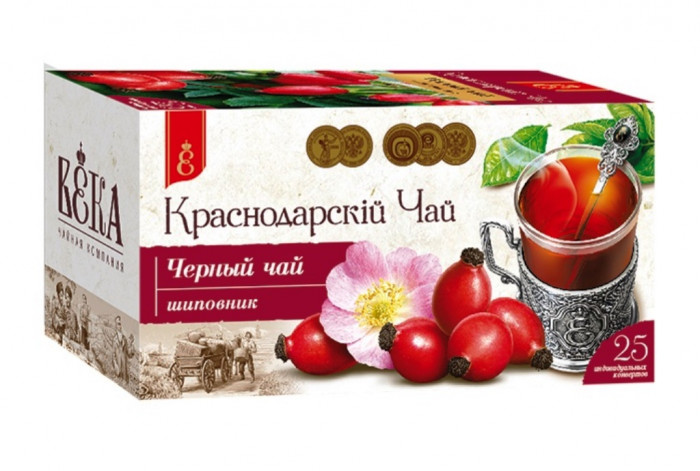 detail Čierny čaj so šípkou 20*1,7g Krasnodarskij