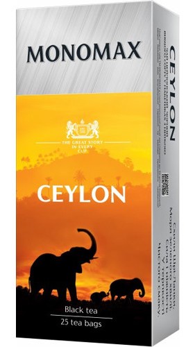 detail Čierny čaj Ceylon 25 * 2g MONOMAX
