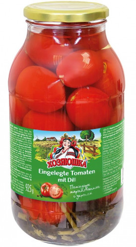 Nakladané paradajky s kôprom 1850g Chozjauška