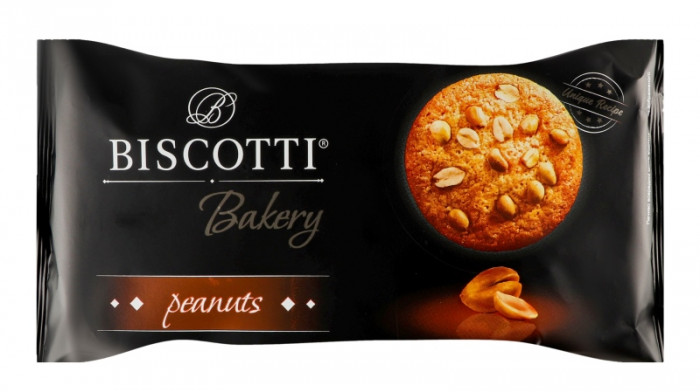detail Maslové sušienky s arašidami 150g Biscotti