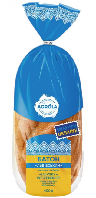 detail Chlieb pšeničný Lvivsky 400g Agróla