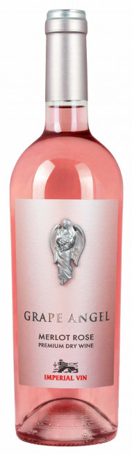 detail Suché ružové víno Merlot 0,75L Rose Angel