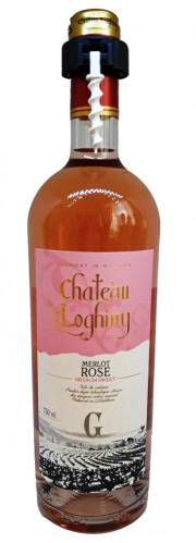 Víno MERLOT ROSE Chateau Loghiny 0,75L