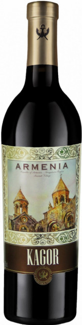 detail Kagor sladké červené vino Armenia 0,75 l