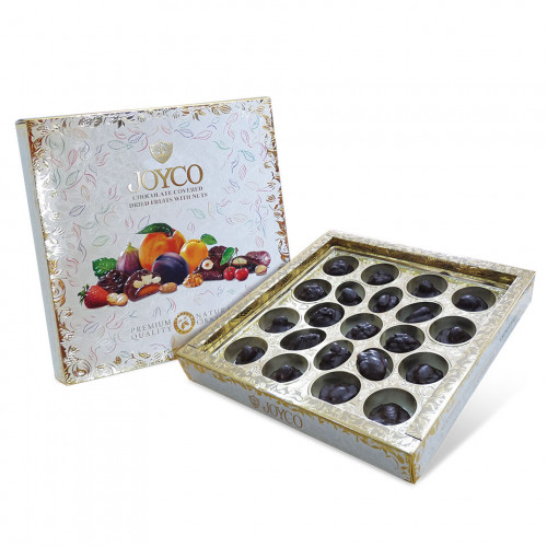 Čokoládové bonbóny s sušeným ovocím a orechmi 157 g Joyco