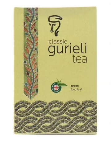 detail Gruzínsky zelený čaj 100g Gurieli Classik