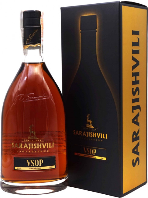 detail Brandy VSOP 0.7L 40% Sarajishvili