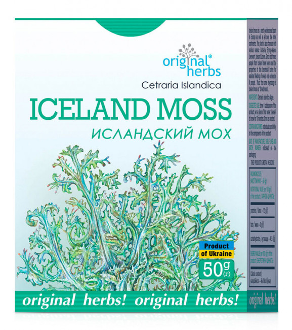 detail Bylinkový čaj z islandského mechu 50g Original Herbs
