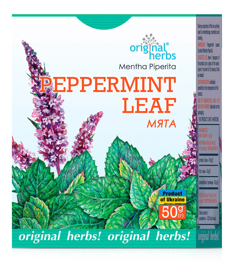 Bylinný čaj Mäta 50g Original Herbs