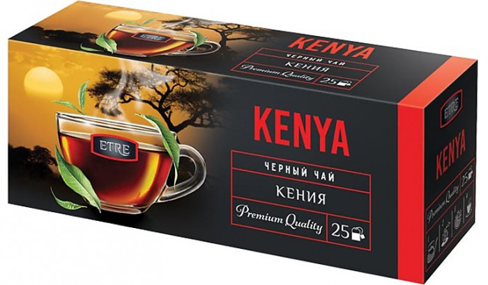 detail Černý čaj Keňa 25*2 50g Etre