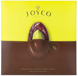 Sušené datle v čokoláde s pistáciami 190g Joyco