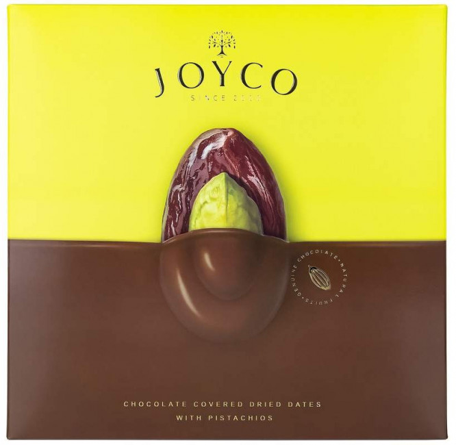 detail Sušené datle v čokoláde s pistáciami 190g Joyco