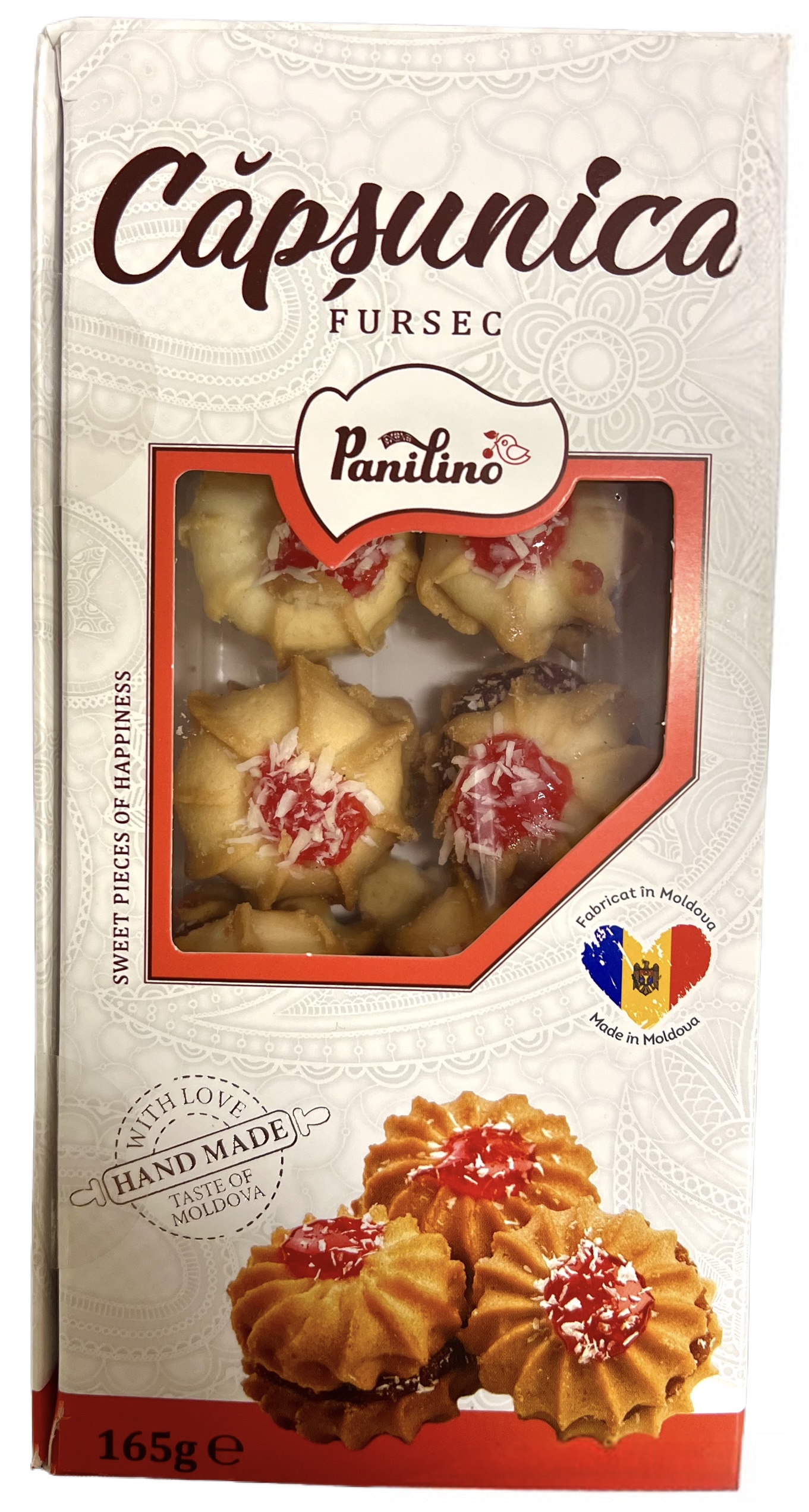 Sušienky jahodové 165g Panilino