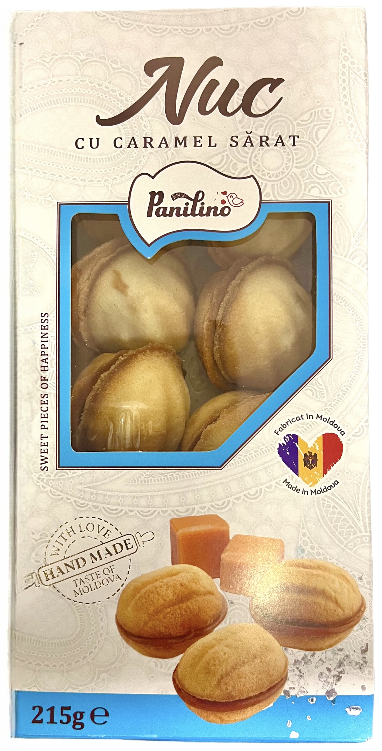 Sušienky so slaným karamelom 215g Panilino