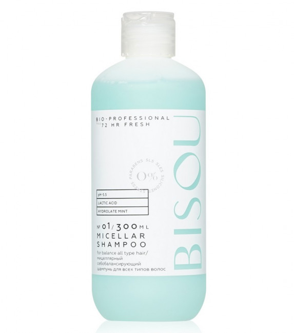 detail Micelárny vyrovnávací šampón 300ml BISOU
