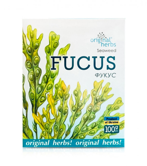 detail Morská riasa Fucus, originálne bylinky, 100 g